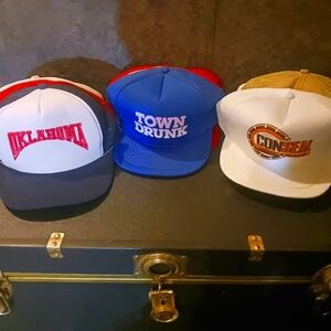 Authentic Vintage Trucker Hats x9